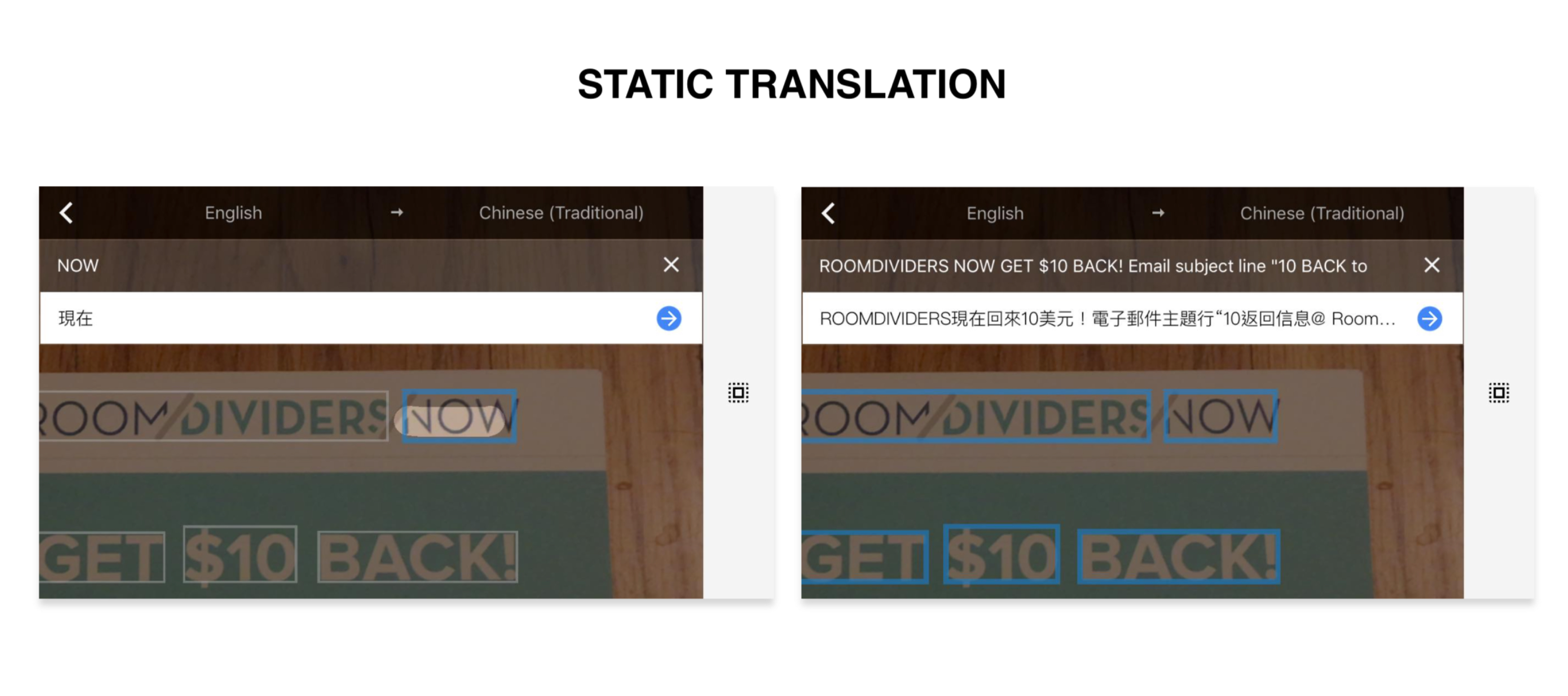 static translation